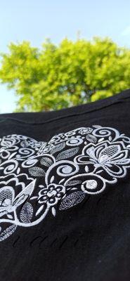 Džínová bunda - černá